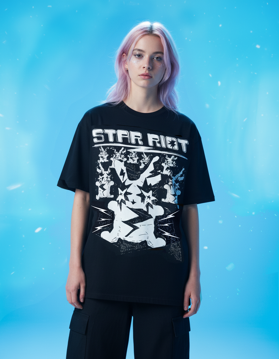 Star Riot Unisex Garment-Dyed Heavyweight T-shirt